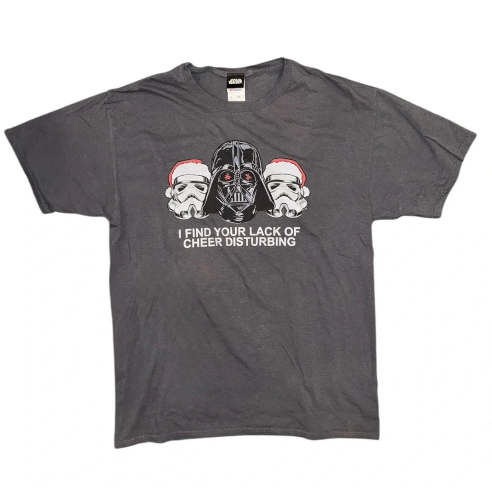 Star Wars Darth Vader & Stormtroopers Graphic Tee - Black
